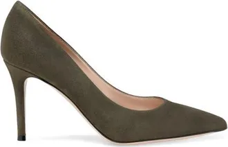 Gianvito Rossi Gianvito 85 Pump in Green Suede at Nordstrom, Size 41.5