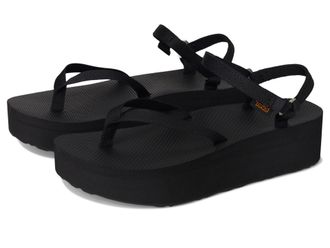Teva WOMENS SANDAL FLATFORM SANDAL SLIM BLACK UK 5
