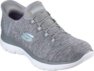 Skechers Womens Dazzling Haze Shoe - Medium In Gray/multi