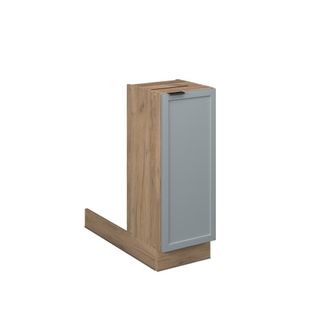 Vicco Isla De Cocina Fame-line, Azul Claro-gris, 30 Cm Sin Encimera