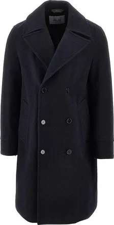 Palt&ograve; Achille 2L felt double-breasted coat Man 48