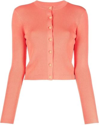 Ralph Lauren Bosima langemouw vest - Dames - Vesten - Oranje - XL - Nylon - Truien & Vesten