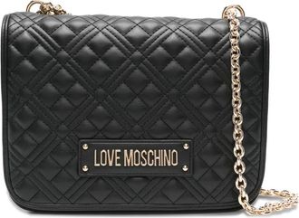 Love Moschino Borsa a spalla trapuntata - Nero
