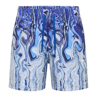 Carlo Colucci Carlo Colucci, Beachwear, male, Multicolor, Size: XS Sporty Swim Shorts - Fusion Eiberger