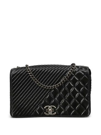 Chanel 2014-2015 flap shoulder bag - women - CALFSKIN - One Size - Black