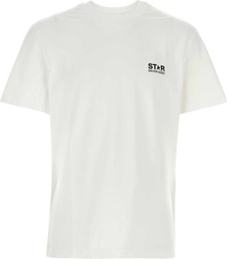 Golden Goose Deluxe Brand White Cotton T Shirt