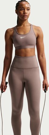 Nike Womens One High-Waisted 7/8 Leggings in Brown | DV9020-233