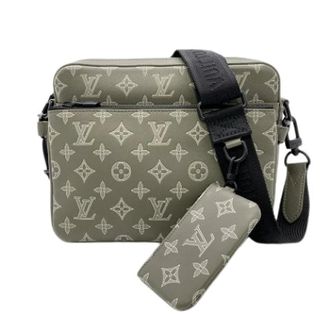 Louis Vuitton Tweedehands Canvas Louis Vuitton tassen - Heren - Pre-owned - Groen - Maat: ONE Size