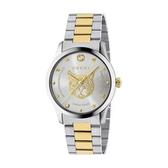 Gucci Accessoires, unisex, Grijs, ONE Size, G-Timeless 38mm Horloge