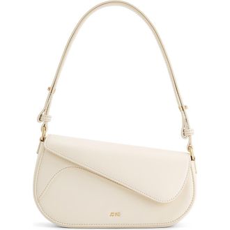 JW PEI Addisyn Faux Leather Shoulder Bag in White at Nordstrom