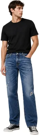 HUGO BOSS Re.Maine denim slim-fit herenjeans (Helder Blauw)
