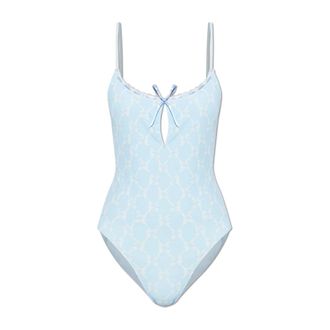 LoveShackFancy One-piece, female, Blue, Size: M Laguna One-Piece Swimsuit