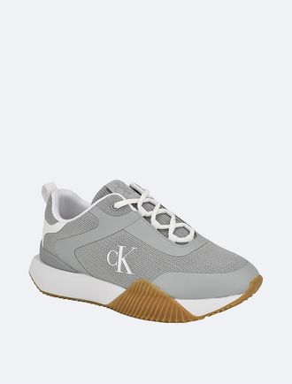 Calvin Klein Womens Womens Marlon Sneaker - Grey - 5H