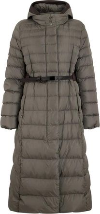 Moorer Cari Cappotto Lungo Trapuntato - - Coats - Donna - Grigio - L