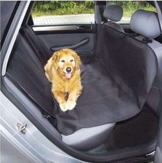 Trade Shop Trade Shop - Cubiertas De Asiento De Autom&oacute;vil Para Perros Impermeables Para Asientos Traseros 142x147cm