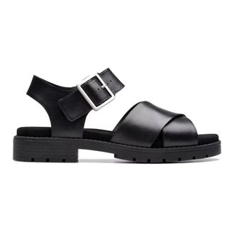 Clarks Dames, Schoenen, Zwart, Maat: 35 1/2 EU Leer