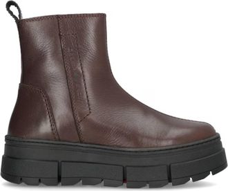 Canada Snow Mount Fiona Smooth Leather Ankle Boots