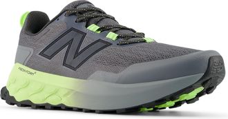 New Balance Trailrunningschuh NEW BALANCE GAROE, Herren, Gr. 40,5, castlerock, Synthetik, Textil, Schuhe Trailrunningschuh, Laufschuh