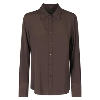 Seventy Dames, Blouses & Shirts, Bruin, Maat: XS