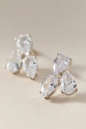 Nadri Tempo Post Earrings