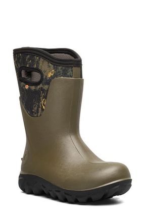 Bogs Classic Seamless Tall Rain Boot in Olive Multi at Nordstrom, Size 11