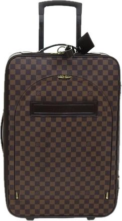 Louis Vuitton Pégase Valise Légère 55 Business Brown Canvas Travel Bag (Pre-Owned)