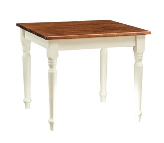 Biscottini International Biscottini - Mesa Country De Madera Macizade Tilo Armaz&oacute;n Blanco Envejecido Acabado Con Efecto Nogal