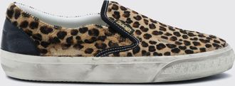 Golden Goose Sneakers slip-on VCE Penstar in cavallino con stampa animalier