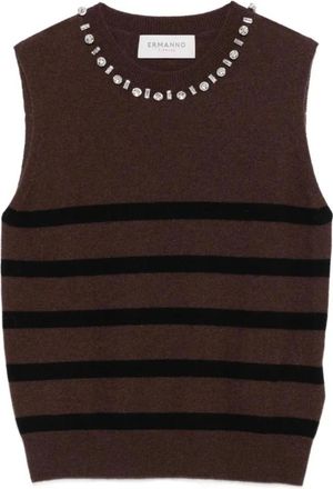 Ermanno Scervino Donna, Maglie, Marrone, M, new