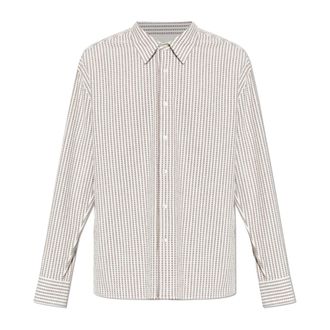 Officine G&eacute;n&eacute;rale Gad Shirt - Heren - Casual Overhemden - Wit - S - Katoen - Overhemden