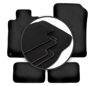 OEM Alfombrillas Premium Para Mercedes Sl R129 Roadster (1998-2002)