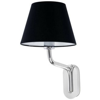 Faro Barcelona Faro eterna - Wall Light with Shade Chrome, E27