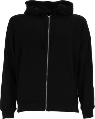 Diesel S-Boxt-Zip-Hood-Div Hoodie - Heren - Vesten met rits - Zwart - S - Katoen - Hoodies & sweatvesten