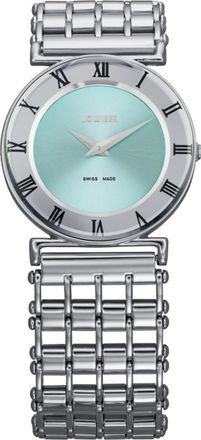 Jowissa womens roma pastell blue watch - Silver - One Size