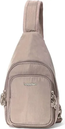 Baggallini Securtex Classic Anti-Theft Daytripper Sling Bag in Moonrock at Nordstrom