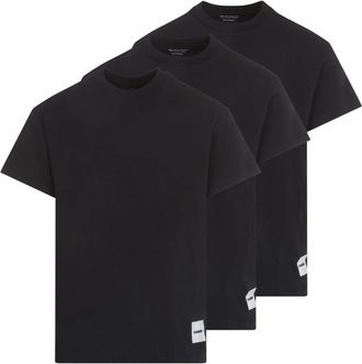 Jil Sander Black Cotton 3 Pack T-Shirt