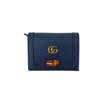 Gucci Gucci leren portemonnee Diana Bamboo