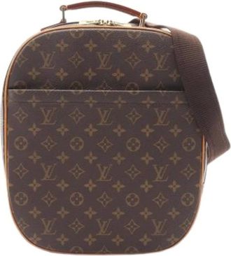 Louis Vuitton Pre-owned Cross Body Bags, female, Brown, Size: ONE SIZE Pre-owned Canvas Cross Body Bag