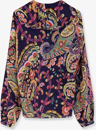 Etro Womens Multicolor Viscose Shirt