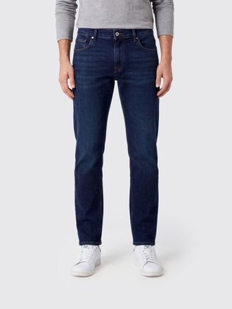 7 For All Mankind Jeans The Straight in denim di cotone e lino