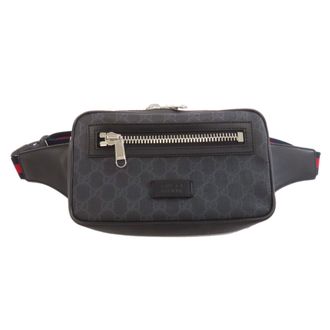 Gucci Black Pvc Sling Bag (Pre-Owned)