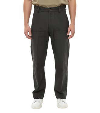 Diesel Dark Grey Straight Trousers