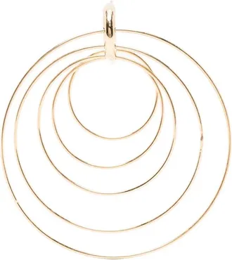 Panconesi Pierced Serpent Hoops Large