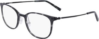Flexon Ep8002 Translucent Dark Pattern Square-Rounded Sunglasses