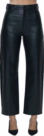 Pistola Denim Taylor High Rise Arched Pants In Slate Black