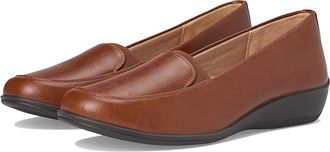 Life Stride Ida Womens Flat Shoes Walnut Brown : 5.5 M (B), Leather