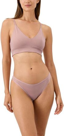Pact Everyday Classic Fit Thong 5-Pack Made With Organic Cotton in Dunebreak at Nordstrom, Size Xx-Large