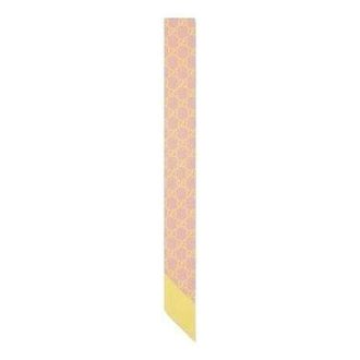 Gucci (WMNS) Gucci 26 GG Silk Twill Ribbon Pink Yellow 855289-3G001-5875
