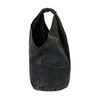 Our Legacy Tote Bags, female, Gray, Size: ONE SIZE Borsa Drip BAG Nebula Wash