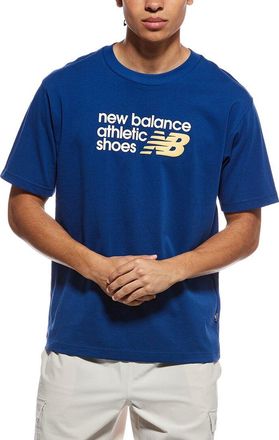 New Balance Athletics Premium Relaxed Chest Logo T-Shirt